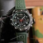 Copy Breitling Endurance Pro Chronograph B82 Green Rubber Strap